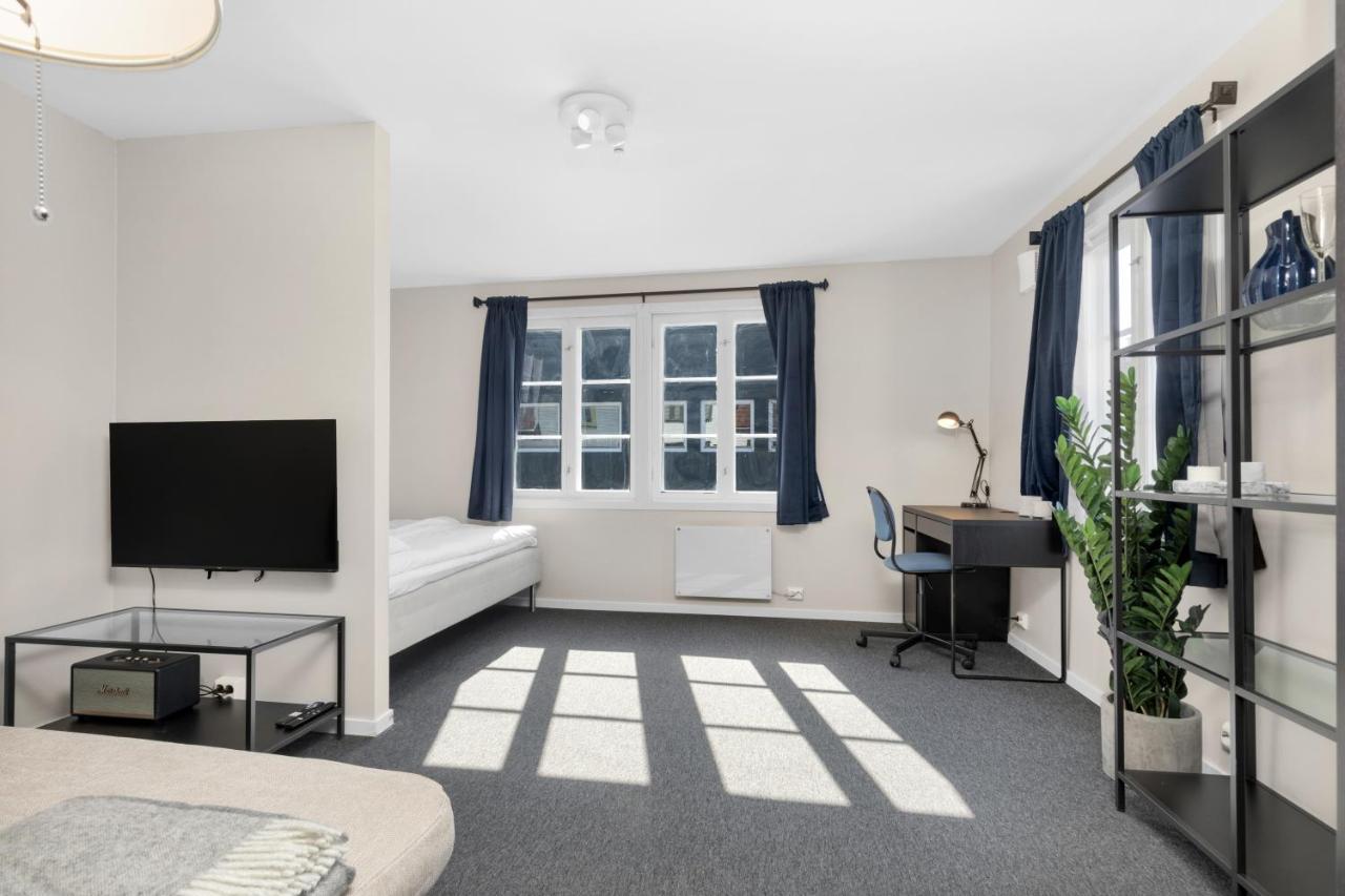 Central Studio Apartment In Stavanger Bagian luar foto