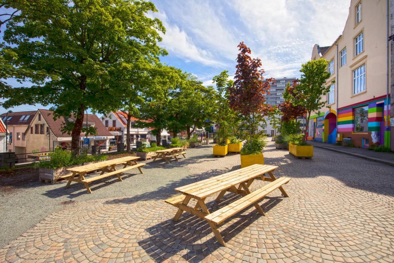 Central Studio Apartment In Stavanger Bagian luar foto